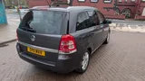 2011 Vauxhall Zafira boot space