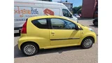 2007 Peugeot 107 boot space