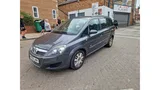2009 Vauxhall Zafira rear view