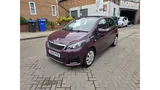 2015 Peugeot 108 rear view