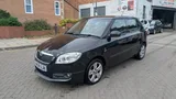 2008 Skoda Fabia rear view