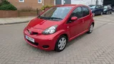 2011 Toyota Aygo rear view