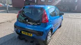 2010 Peugeot 107 boot space