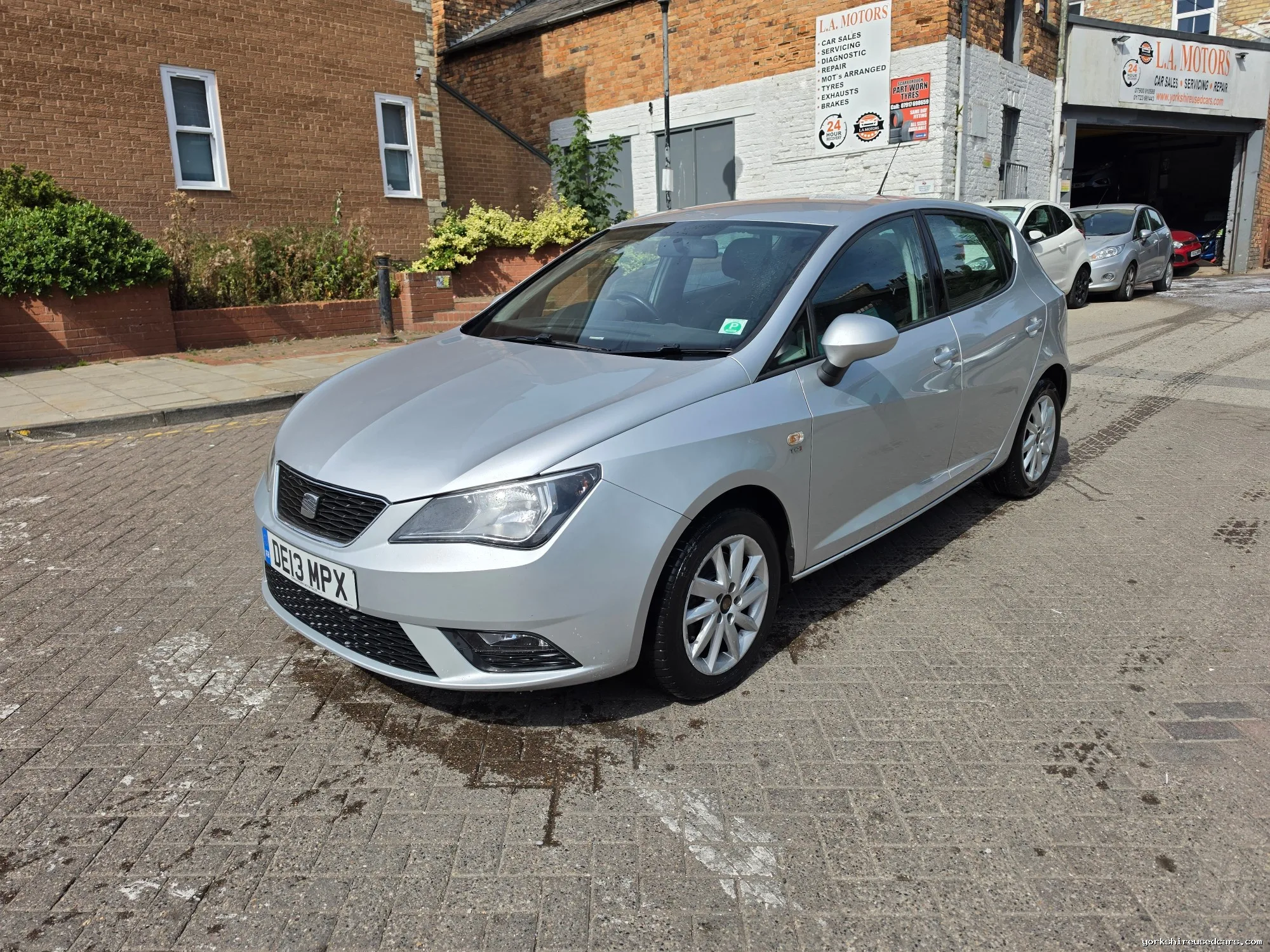 2013 Seat Ibiza rear view