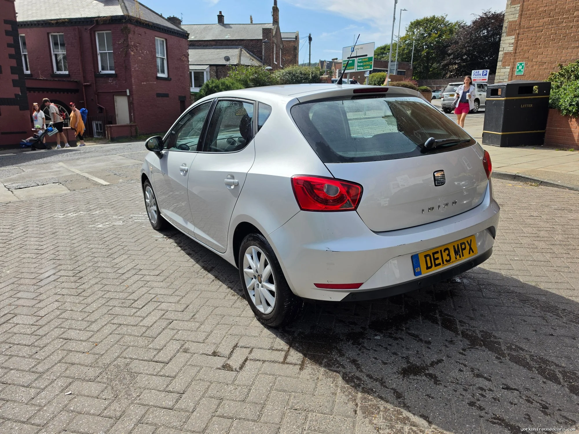 2013 Seat Ibiza engine bay
