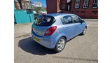 2009 Vauxhall Corsa boot space